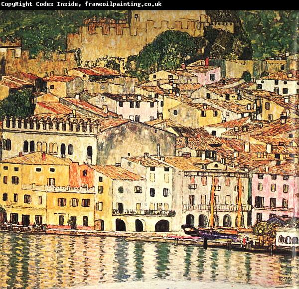 Gustav Klimt Malcesine on Lake Garda